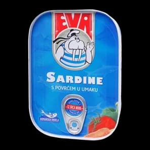 Sardina s povrcem Eva 115g