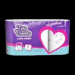 Ubrus Kuhinjski Love 3/1 3sl Teta Violeta