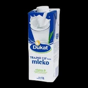 Mleko Uht Dukat 2.8%mm 1l