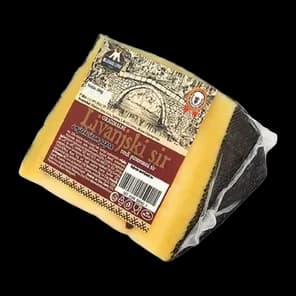 Sir Kravlji Livanjski S Mješ.papra Egaliziran 300g