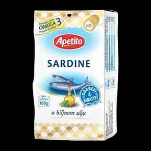 Sardina U Biljnom Ulju 100g Apetito