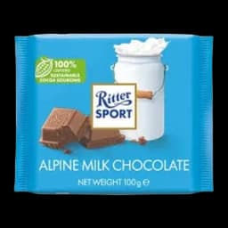 Cokolada mlecna Ritter Sport 100g