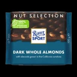 Cokolada crna badem Ritter Sport 100g
