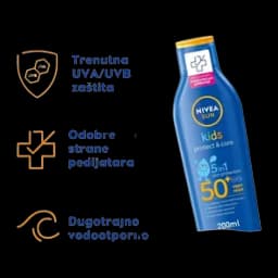 Losion Nivea Sun Protect&care Kids Spf50+200ml