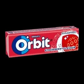 Žv Guma Orbit Strawbe Lim Ed 13g Wr