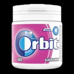 Žv Guma Orbit Bubble Bott 84g Wrigl