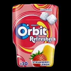Zvaka jagoda i limun bottle Orbit 67g