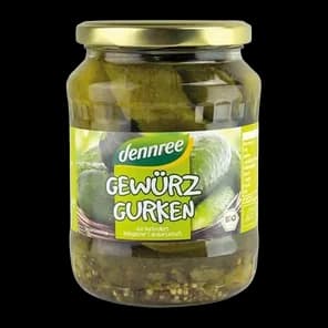 Krastavci Kiseli Organski 670g Denn