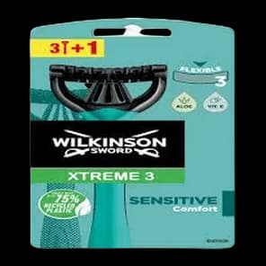 Brijac Wilkinson Xtreme3 Sensitive 3+1