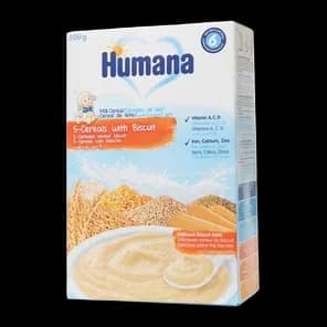 Humana ml.kasica/5 zitar./keks 200g +6m
