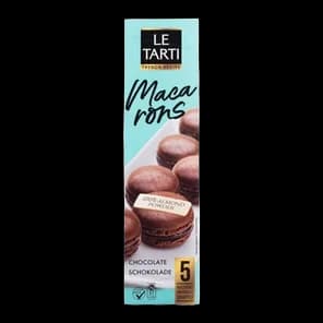 Biskvit Makarons Čok 60g Le Tarti