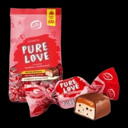 Bombone Čokoladne Nugat I Karamel Pure Love 500g