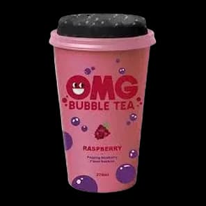 Bubble Tea Omg Malina Sa Borovnica Bobicama 270ml