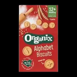 Keksići Org Alfabet12m+25g Organix