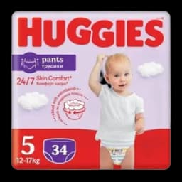 Pelene Huggies Pants Jumbo 34kom Vel 5 (12-17kg)