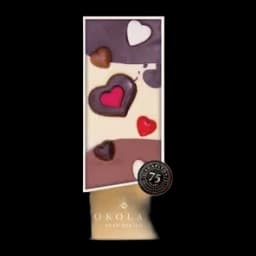 Čokolada Mix I Love U Mlečna Tamna I Bela 110gr Agapitos