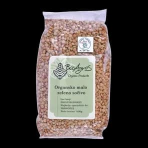 Bio Sočivo Zeleno 500g Bioagros