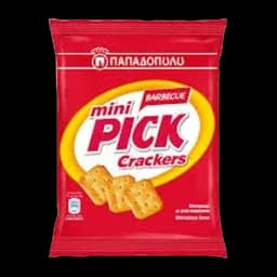 Krekeri Sa Ukusom Roštilja 70g Mini Pick Crackers Papadopoulos
