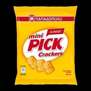 Krekeri Sa Ukusom Kisele Pavlake 70g Mini Pick Crackers Papadopoulos