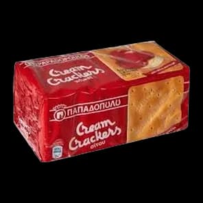 Krekeri Od Pšenicnog Brašna 140g Cream Crackers Papadopoulos