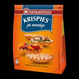 Dvopek Krispies Sesame 200g Papadopoulos