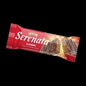 Napolitanka Prelivena Crnom Čokoladom 30gr Twin Dark Serenata