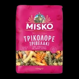 Testenina Twirls Tricolore 500gr Misko