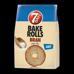Bake Rolls Bran Slani 7days D Way 150g