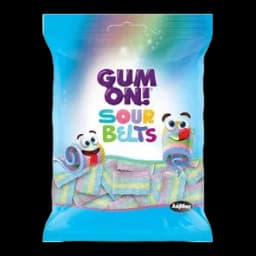 Gumene Bombone Sa Aromom Voća 70g Sour Belts Rainbow Gum On