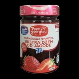 Ekstra Džem Od Jagode 420gr Papageorgiou