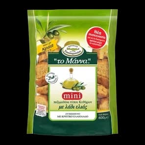 Dvopek Sa Maslinovim Uljem 400gr The Manna