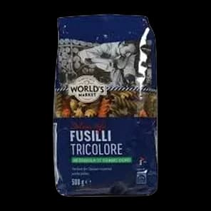 Fusili tricolore World's market 500g