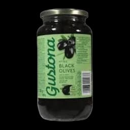 Crne masline bez kostice Gustona 880g