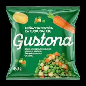 Mix mini sargarepa&grasak Gustona 400g