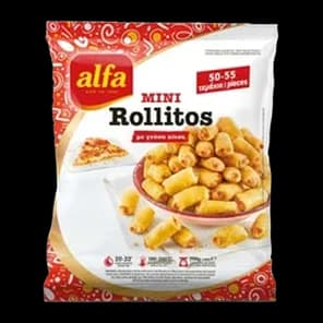 Mini rollitos pizza Alfa 750g