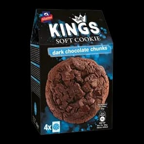Biskvit Kings Soft Cookie Choco 160g