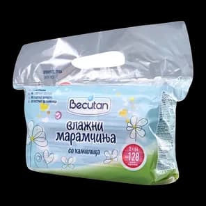 Vlazne Maramice Becutan 2x64