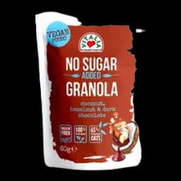 Vitalia granola kokos, lešnik i crna čokolada 60 g