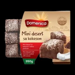 Kolači Mini Desert Kokos 350g Domen