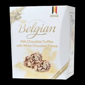 Trufle Mlečne Sa Belom Čokoladom Belgian 145g