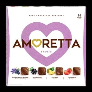 Mieszko Amoreta Desserts Chocolates Fruits 109g