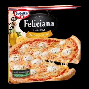 Dr oetker pizza feliciana quattro formaggi 325g
