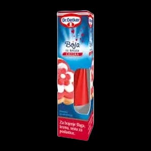 Dr.oetker Boja Za Kolace Crvena 10g
