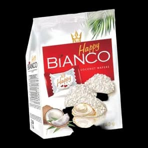 Vafl Happy Bianco Punjen Kokos Kremom 140gr