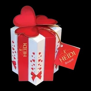 Bombonjera lucky heart Heidi 140gr