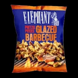 Elephant Pretzel Pieces Glazed Barbecue 125g