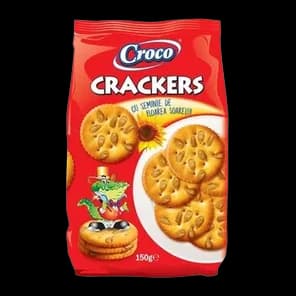 Krekeri Sa Semenkama Suncokreta Croco 150g