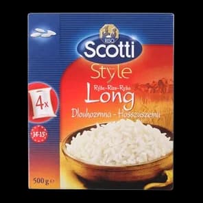 Pirinac Thai Riso Scotti 500g 4x125g
