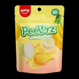 Bombone Gum Amos Peelerz Banana 65g