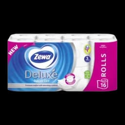 Zewa Deluxe Pure White T.papir 3sl. 4 Rolne